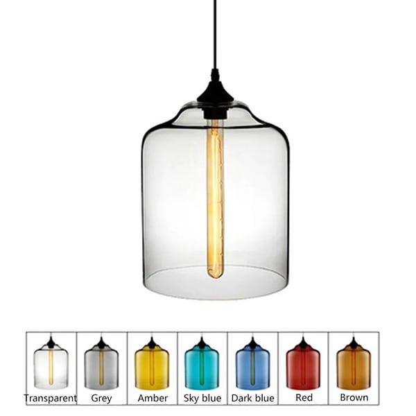 【リーズナブル】北欧スタイル ペンダントライト1灯  7カラー (W240×H300mm)