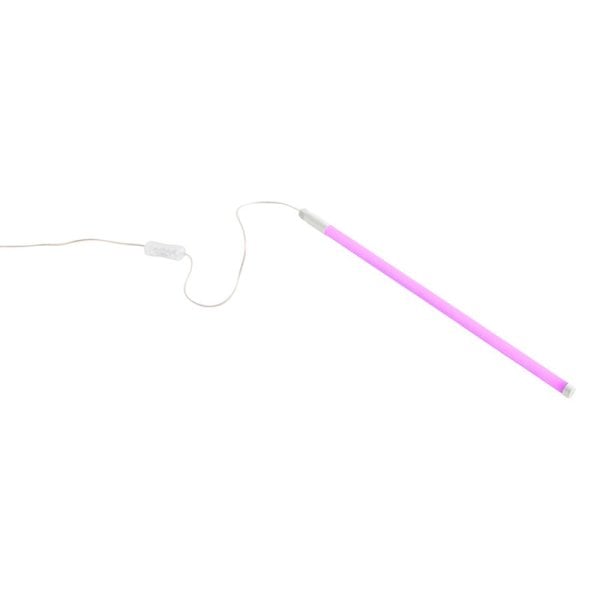 【HAY】北欧デザイン照明「Neon Tube LED Slim, 50 cm, pink」フロアライト(Φ16×H500mm)