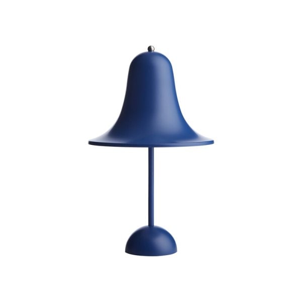 【Verpan】北欧デザイン照明「Pantop Portable table lamp 18 cm, matt classic blue」テーブルライト(Φ180×H300mm)