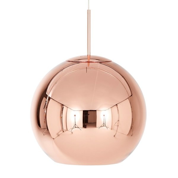 Tom Dixon】北欧デザイン照明「Copper LED pendant, round, 25 cm