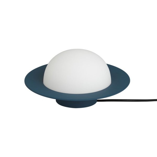 【AGO】北欧デザイン照明「Alley Still table lamp, small, dark blue」テーブルライト(Φ240×H120mm)