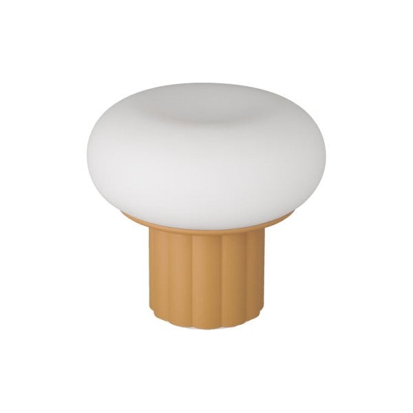 【AGO】北欧デザイン照明「Mozzi Able portable table lamp, mustard」テーブルライト(Φ188×H172mm)