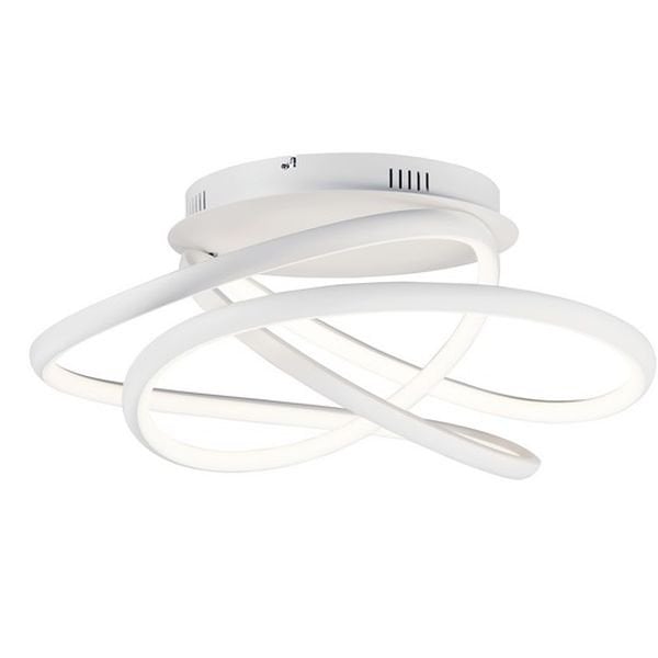 【ET2】アメリカ・デザインシーリングライト「TWISTED」1灯（W620×L620×H280mm）