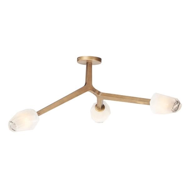 【ET2】アメリカ・フラワーシーリングライト「BLOSSOM」3灯（W510×L690×H470mm）