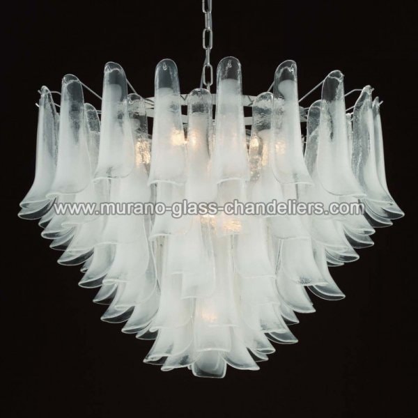 【MURANO GLASS CHANDELIERS】イタリア・ヴェネチアンガラスシャンデリア13灯「CALYPSO」（W900×H700mm）