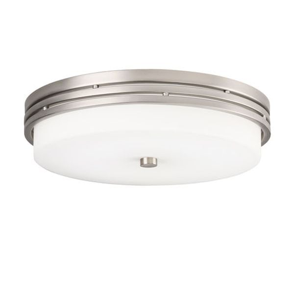 【KICHLER】アメリカ・LEDシーリングライト「Ceiling Space」1灯(W360×H80mm)