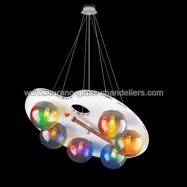 MURANO GLASS CHANDELIERS】イタリア・ヴェネチアンガラスペンダント
