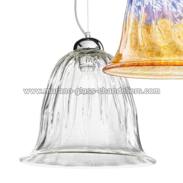 MURANO GLASS CHANDELIERS】イタリア・ヴェネチアンガラスペンダント 