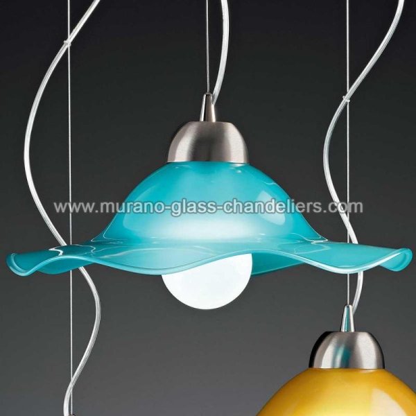 MURANO GLASS CHANDELIERS】イタリア・ヴェネチアンガラスペンダント 