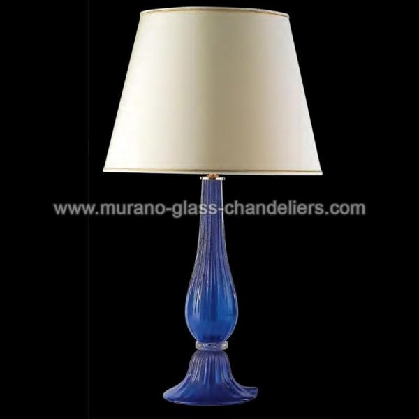 【MURANO GLASS CHANDELIERS】イタリア・ヴェネチアンガラステーブルライト1灯「ALFONSO」(Small)（W300×H600mm）