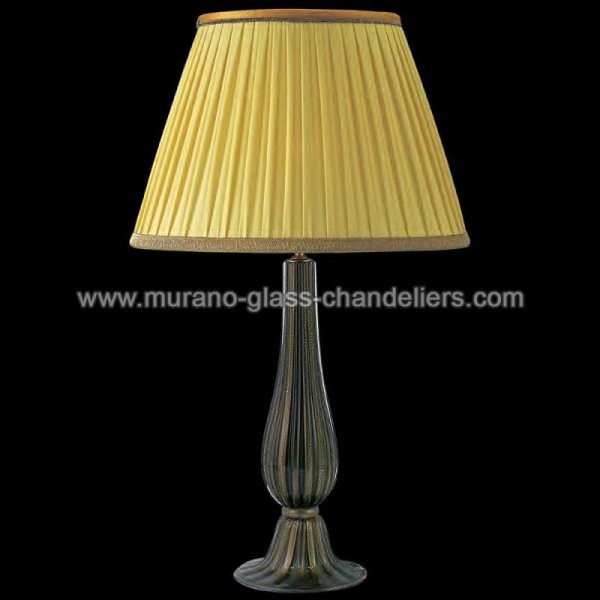 【MURANO GLASS CHANDELIERS】イタリア・ヴェネチアンガラステーブルライト1灯「ALFONSO」(Large)（W450×H800mm）