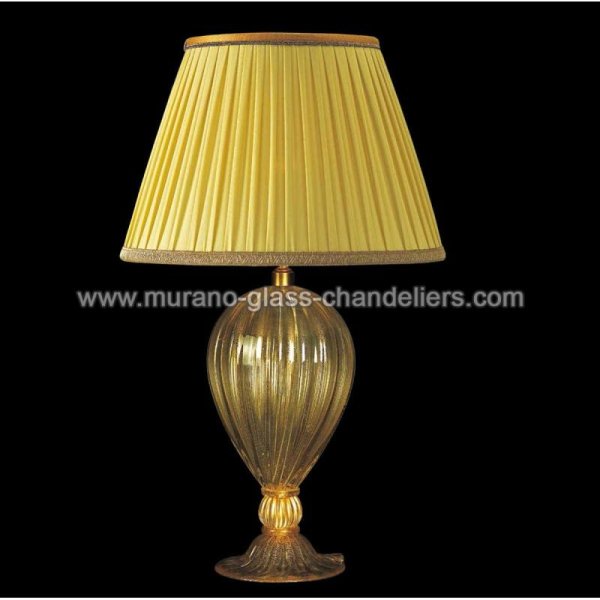 【MURANO GLASS CHANDELIERS】イタリア・ヴェネチアンガラステーブルライト1灯「CALEIDO」（W450×H650mm）