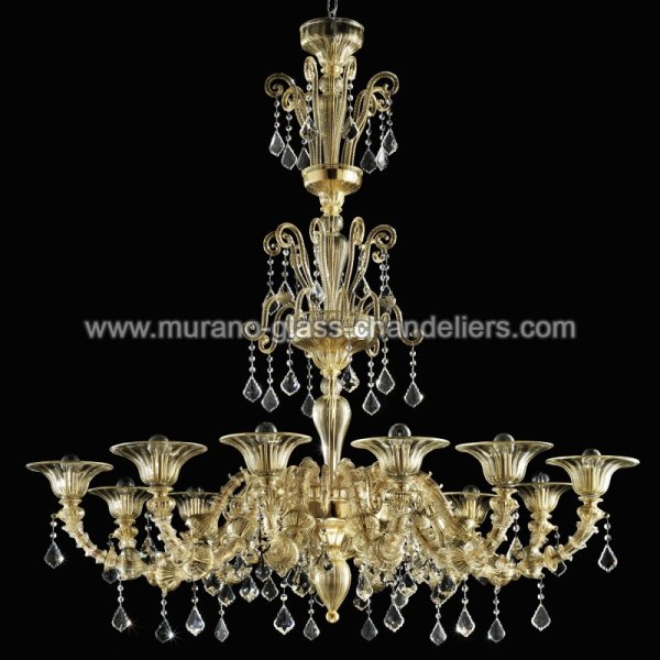 MURANO GLASS CHANDELIERS】イタリア・ヴェネチアンガラス