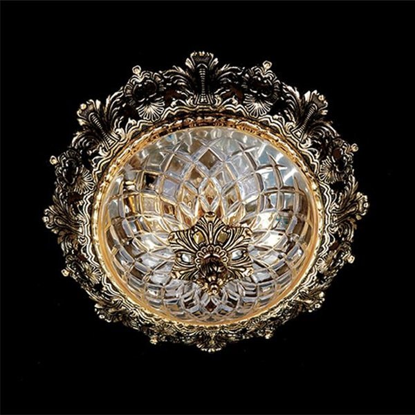 【ART GLASS】クリスタルシーリングシャンデリア「CHARLIZE」2灯（320x160mm）