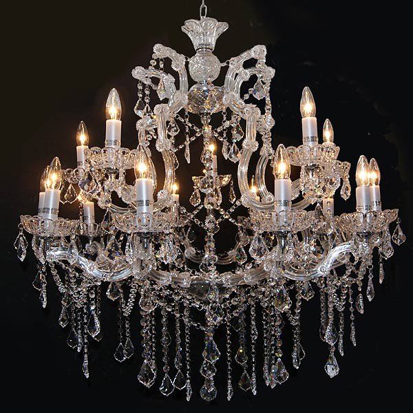 【ALABASTER】クリスタルシャンデリア 15灯 (W930×H930mm)