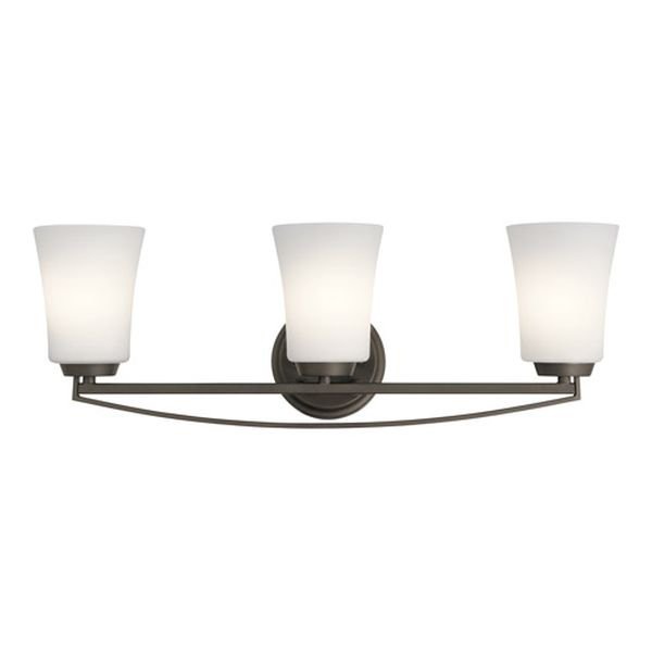 【KICHLER】アメリカ・バスルームウォールライト「Tao」3灯(W620×D170×H200mm)