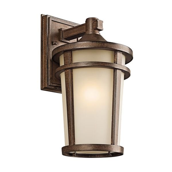 【KICHLER】アメリカ・アウトドア・ランタンウォールライト「Atwood」1灯(W200×D230×H360mm)