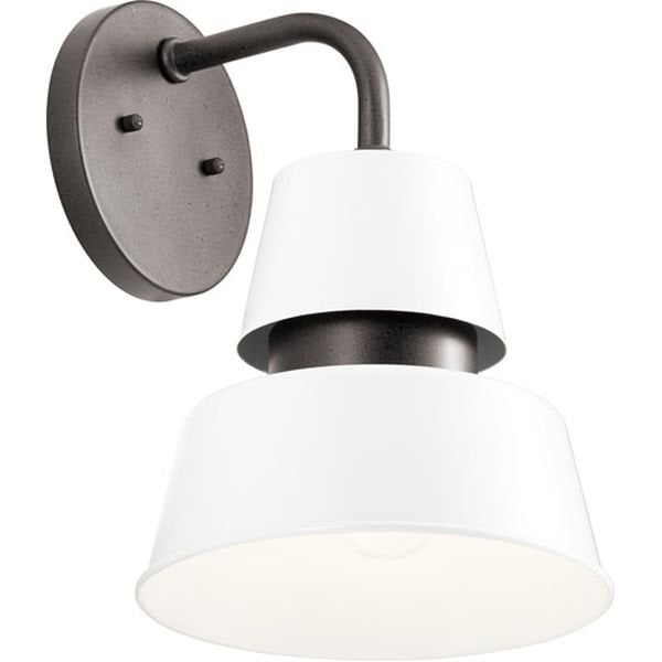 【KICHLER】アメリカ・アウトドア・デザインウォールライト「Lozano」1灯(W230×D260×H330mm)