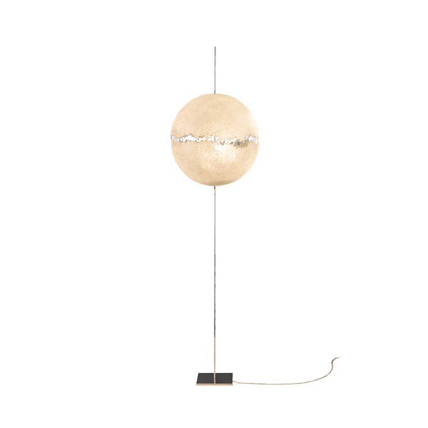 【Catellani & Smith】 イタリア・LEDインテリア照明「PostKrisi F 64」ナチュラル、ブラス、ブラック  (Φ600×H1900mm)