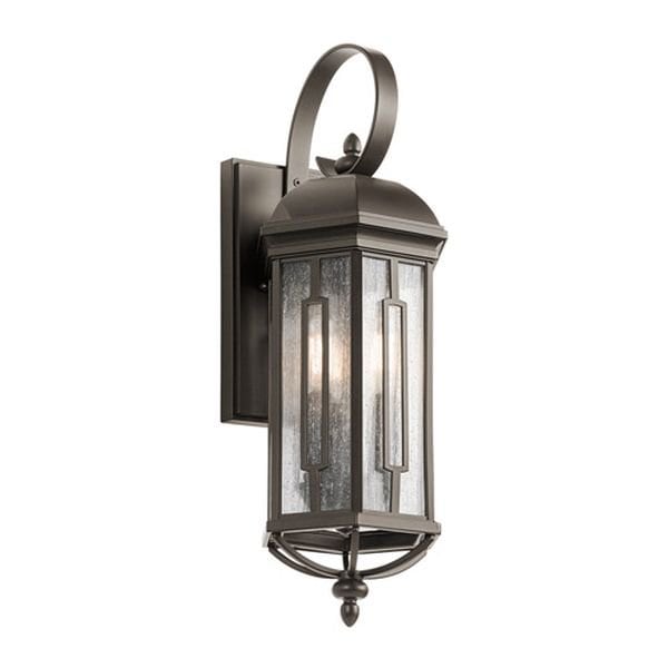 【KICHLER】アメリカ・アウトドア・ランタンウォールライト「Galemore」3灯(W200×D210×H550mm)