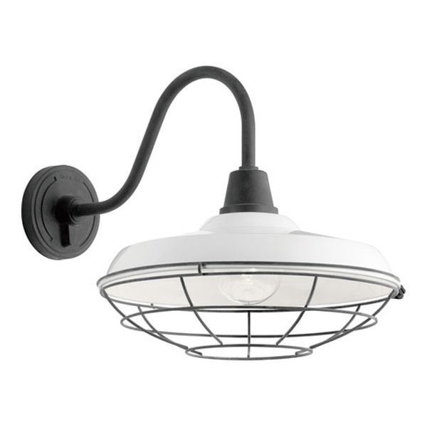 【KICHLER】アメリカ・アウトドア・シェードウォールライト「Pier」1灯(W420×D590×H410mm)