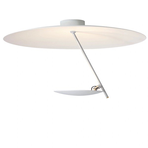 【Catellani & Smith】 イタリア・LEDインテリア照明「Lederam C150」白 (Φ500×H300mm)