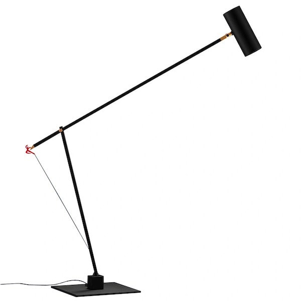 【Catellani & Smith】 イタリア・LEDインテリア照明「Ettorino T」ブラック  (W220×D730×H900mm)