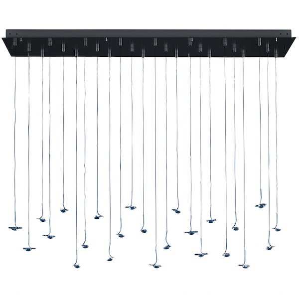 【Catellani & Smith】 イタリア・LEDインテリア照明「Jackie O Chandelier 24」  (W1500×D30×H1200mm)