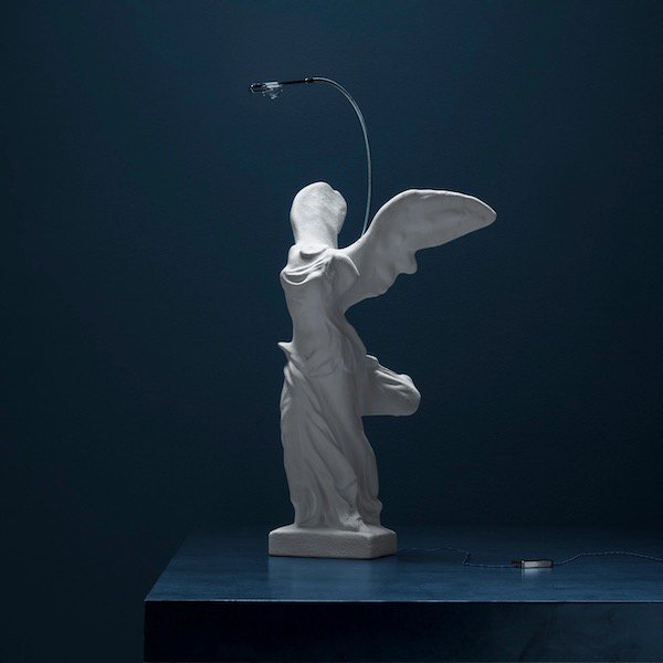 【Catellani & Smith】 イタリア・LEDデスク照明「Nike LED」 (W110×D90×H550mm)