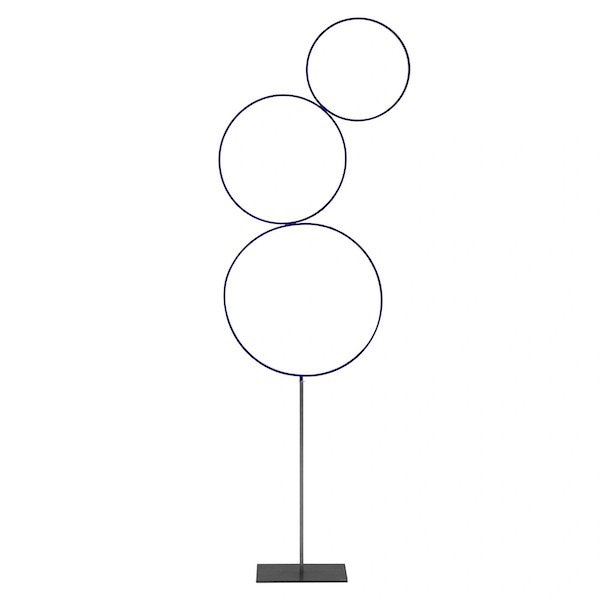 【Catellani & Smith】 イタリア・LEDインテリア照明「Sorry Giotto 3」ブルー (Φ600／500／400mm)