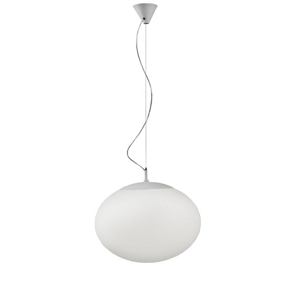 【Bover】 スペイン・インテリア照明「Elipse S／50」White (Φ500×H1900mm)