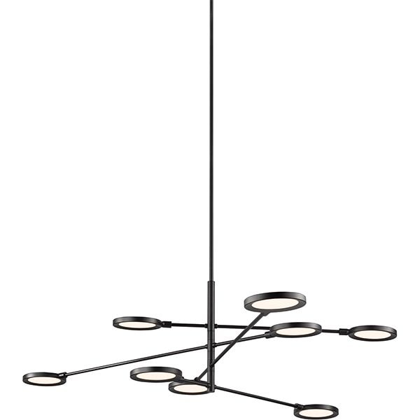 【TECH LIGHTING】アメリカ・ペンダントライト「SPECTICA」8灯Matte Black（W1340×L1070×H610mm）