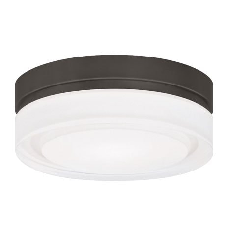 【TECH LIGHTING】アメリカ・シーリングライト「CIRQUE」S・1灯Antique Bronze（W150×L150×H50mm）