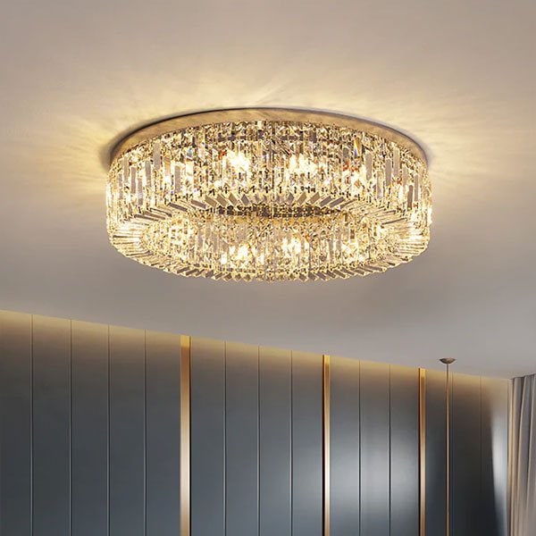 クリスタルシーリングライト・ゴールド（φ500・φ600・φ800・φ1000mm）