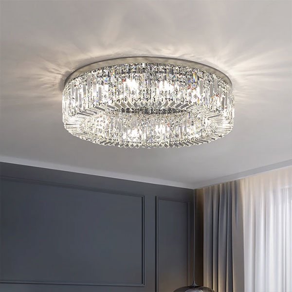 クリスタルシーリングライト・クローム（φ500・φ600・φ800・φ1000mm