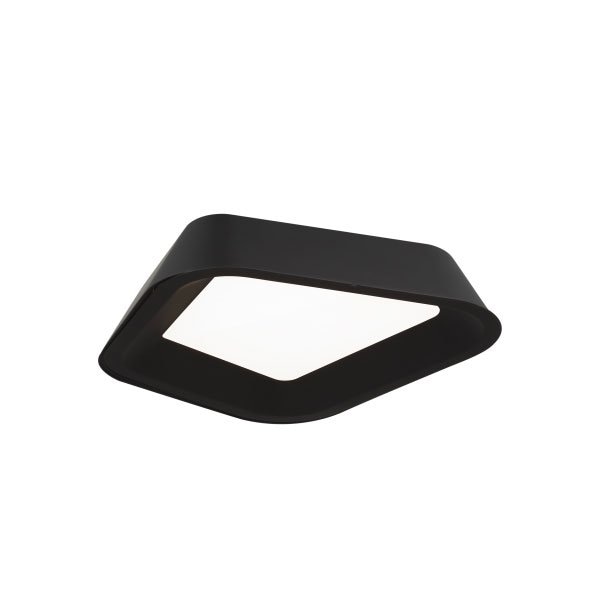 【TECH LIGHTING】アメリカ・シーリングライト「RHONAN」1灯Nightshade Black（W360×L330×H80mm）