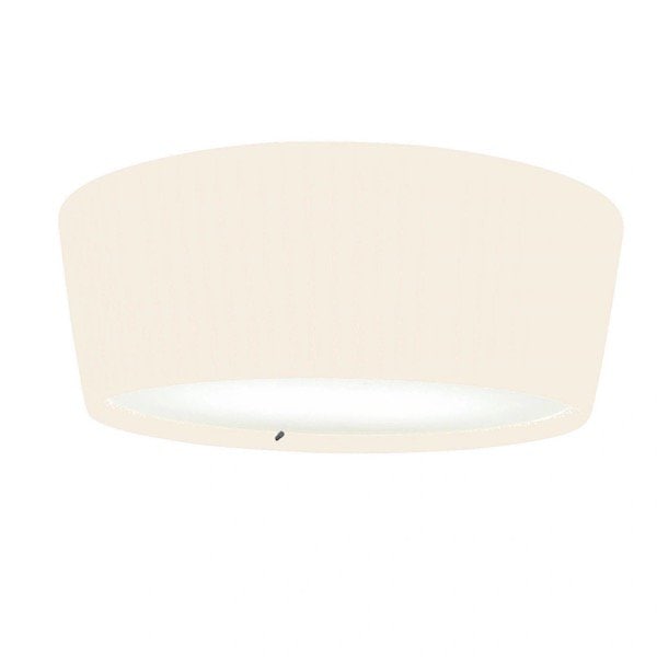 【Bover】 スペイン・インテリア照明「Plafonet 43」White Cotton Shade (Φ430×H150mm)