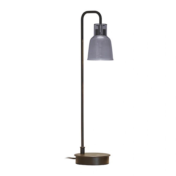 【Bover】 スペイン・インテリア照明「Drip M／50」Blue Glass ／ Clear, With Dimmer
 (Φ120×H500mm)