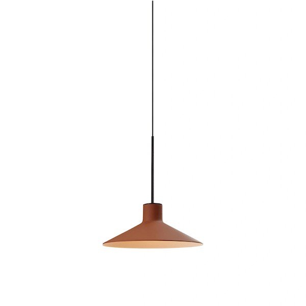 【Bover】 スペイン・インテリア照明「Platet S／20」Terracotta Shade (Φ200×H240mm)