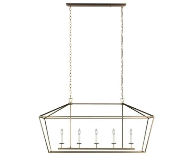 【GENERATION LIGHTING】アメリカ・Sea Gull Collectionデザインペンダントライト「Dianna」5灯(Ｗ1270×H619×Ｄ428mm)