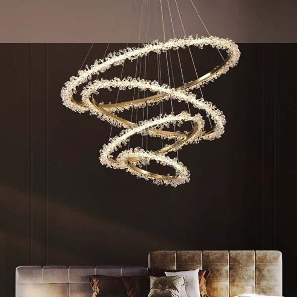 【E-Light】インテリア照明　デザイン照明　ゴールド（W1000×W800×W600×W400mm）***