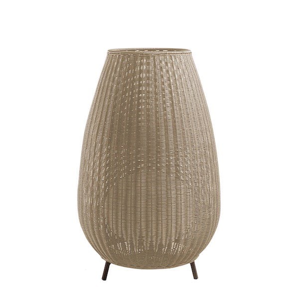 【Bover】 スペイン・アウトドア インテリア照明「Amphora 01 ／ 02 ／ 03」02, Light Beige (Φ800×H1230mm)