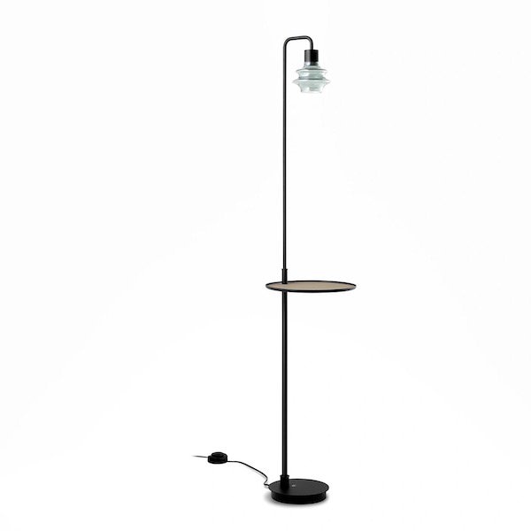 【Bover】 スペイン・インテリア照明「Drop P／131」White Glass ／ Clear (Φ260×H1310mm)