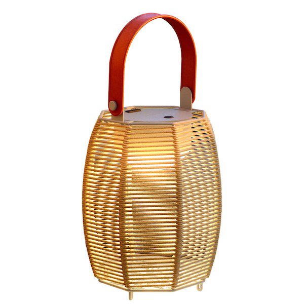 【Bover】 スペイン・アウトドア インテリア照明「Tanit M／29／R」Beige (Φ155×H290mm)
