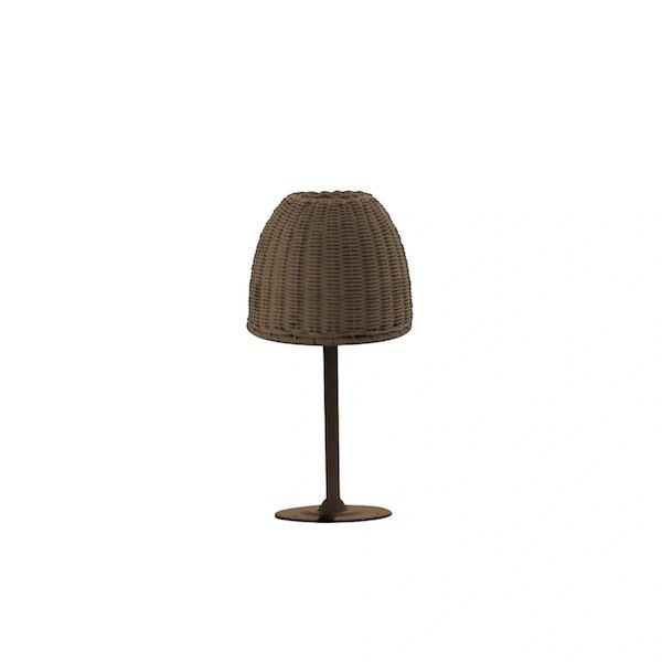 【Bover】 スペイン・アウトドア インテリア照明「Atticus B／56 Outdoor」Graphit Brown Base, Shade Brown (Φ200×H400mm)