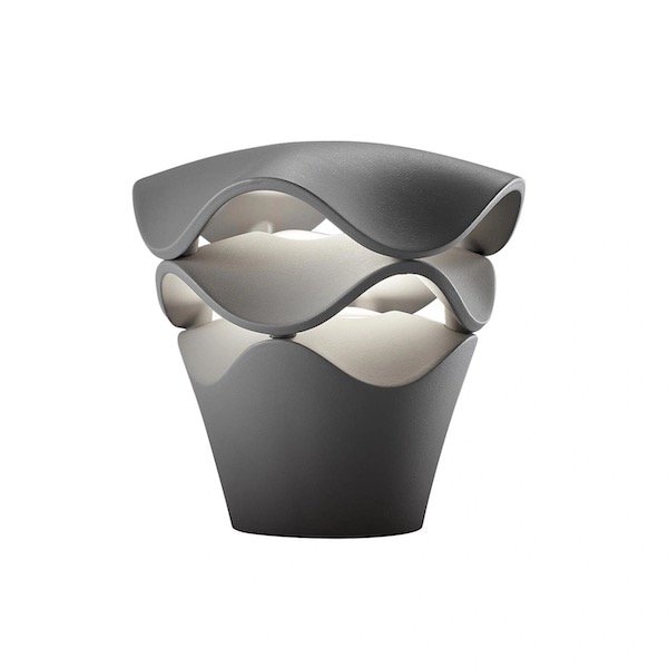 【Bover】 スペイン・アウトドア インテリア照明「Cornet B／27 Outdoor」Stone Grey
 (Φ256×H263mm)