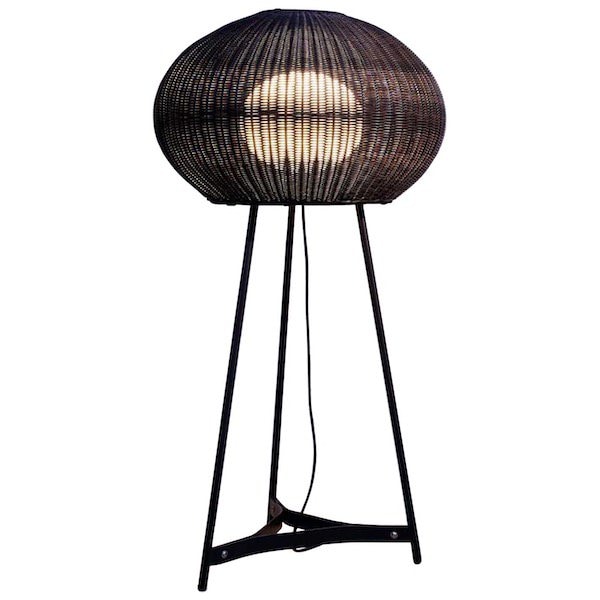 【Bover】 スペイン・アウトドア インテリア照明「Garota P／02 Outdoor」Graphite Brown Structure, Brown Shade (Φ720×H1328mm)