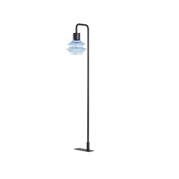 【Bover】 スペイン・インテリア照明「Drop M／70」Blue Glass ／ Clear (W230×H700mm)