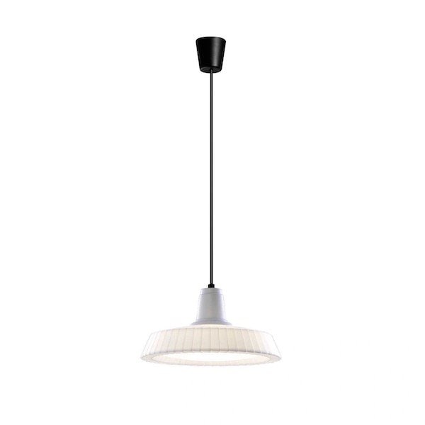 【Bover】 スペイン・アウトドア インテリア照明「Marietta S／32 Outdoor」White (Φ315×H156mm)