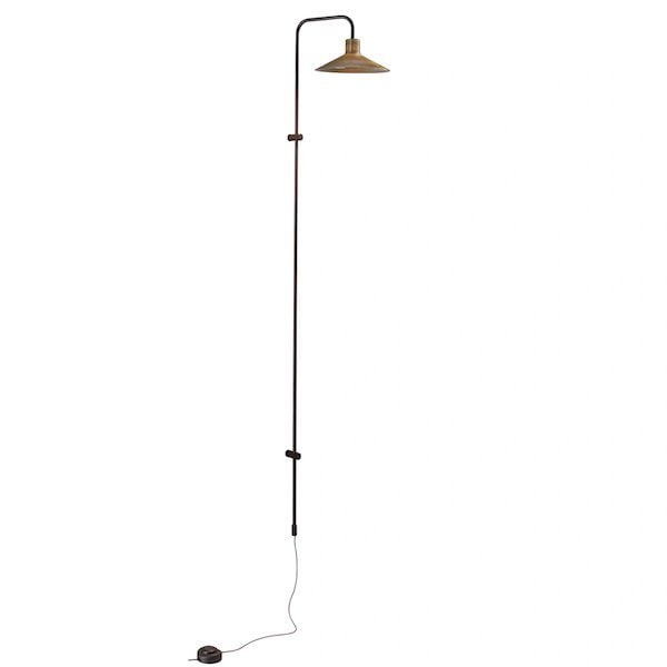 【Bover】 スペイン・インテリア照明「Platet A／05」Brass Antique Shade　(Φ200×D300×H1420mm)